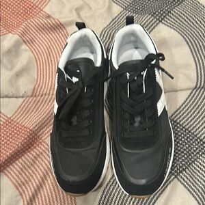 Richmond Black and White Sneakers